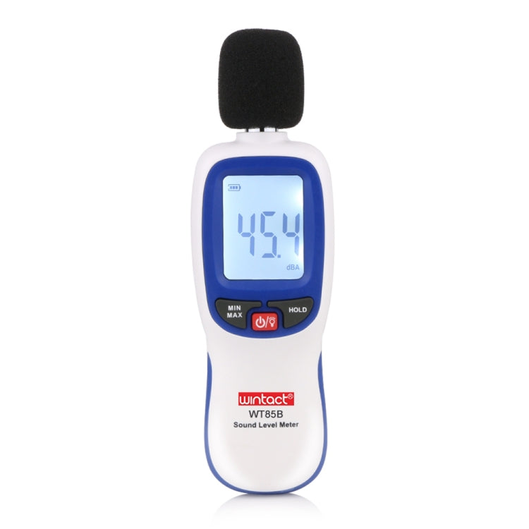 Medidor de nivel de sonido WT85B medidor de decibelios Digital medidor de ruido Digital probador de ruido ambiental, WT85B White, WT85B Black