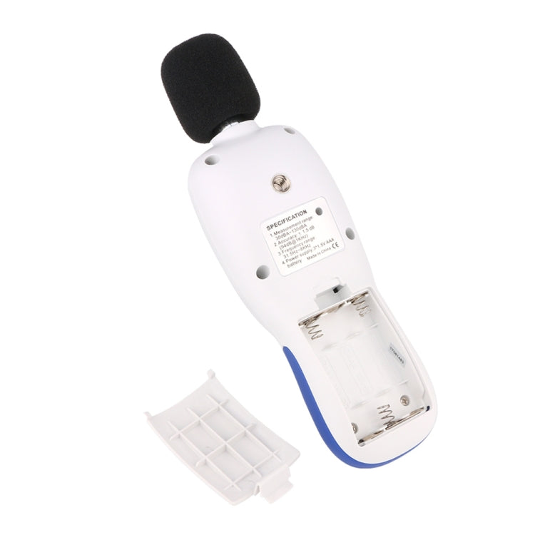Medidor de nivel de sonido WT85B medidor de decibelios Digital medidor de ruido Digital probador de ruido ambiental, WT85B White, WT85B Black