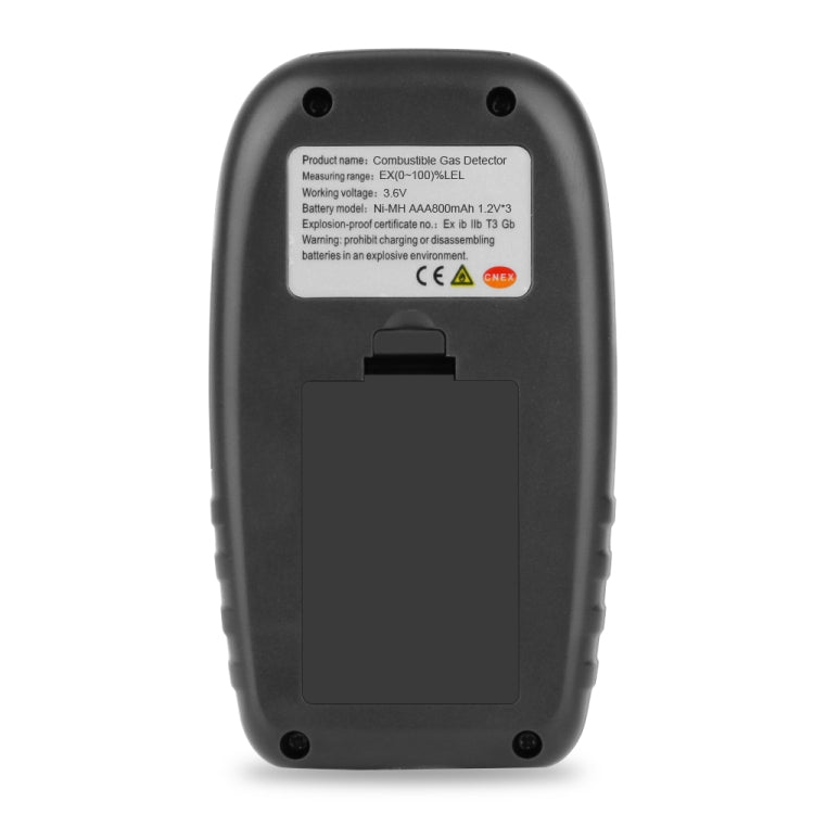 Detector de alarma de Gas Combustible WT8823, fuga de Gas inflamable, pantalla LCD Digital Natural, Monitor, analizador de Gas, WT8823