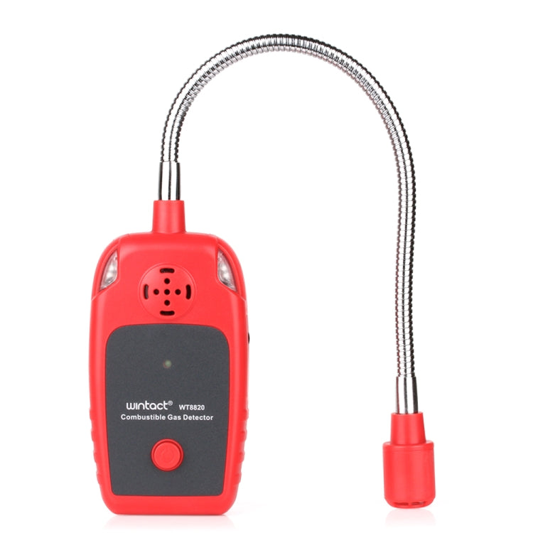 WINTACT WT8820 Detector de alarma de Gas Combustible para el hogar, fuga leve de Gas, Detector de fugas de Gas Natural inflamable, Monitor, analizador de Gas, WT8820