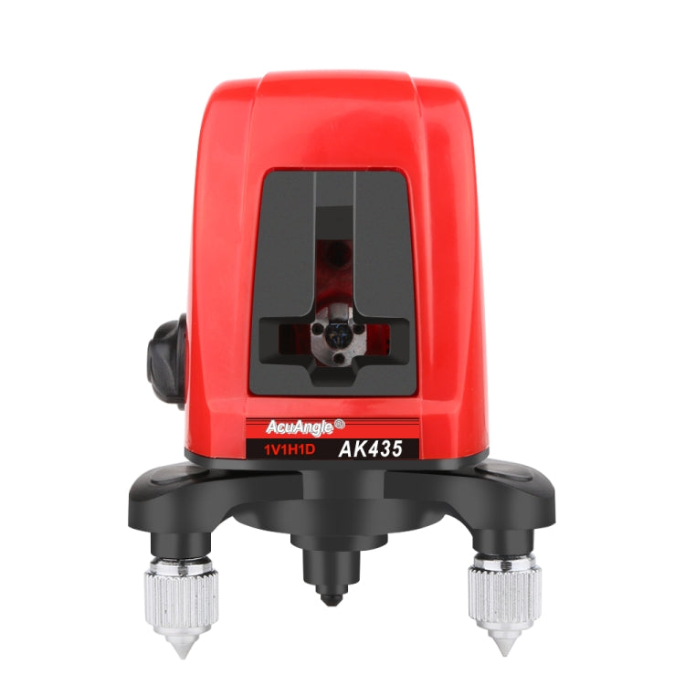 AK435 Nivel láser 3D autonivelante 2 láseres de línea Láseres verticales horizontales Nivel 360 Trípode Mini niveles láser