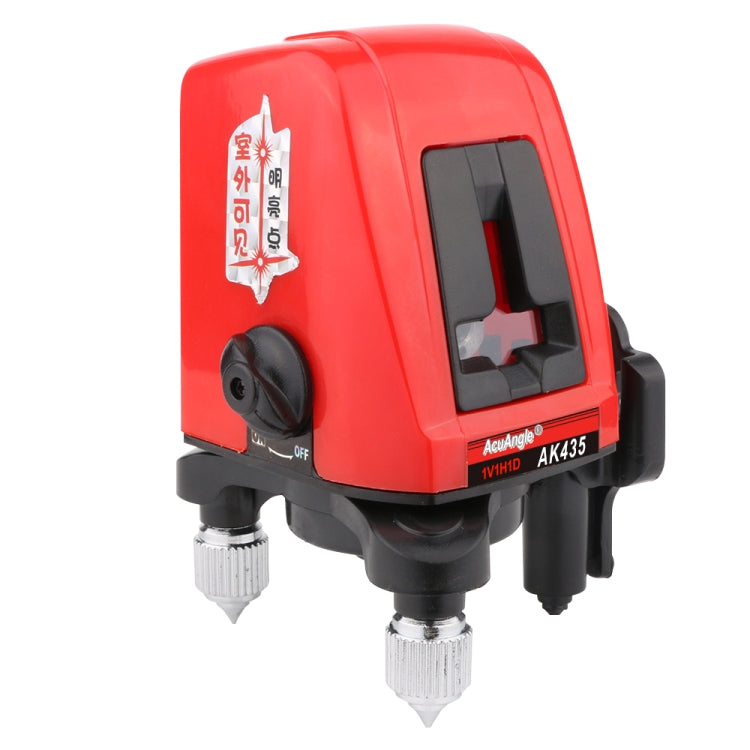 AK435 Nivel láser 3D autonivelante 2 láseres de línea Láseres verticales horizontales Nivel 360 Trípode Mini niveles láser