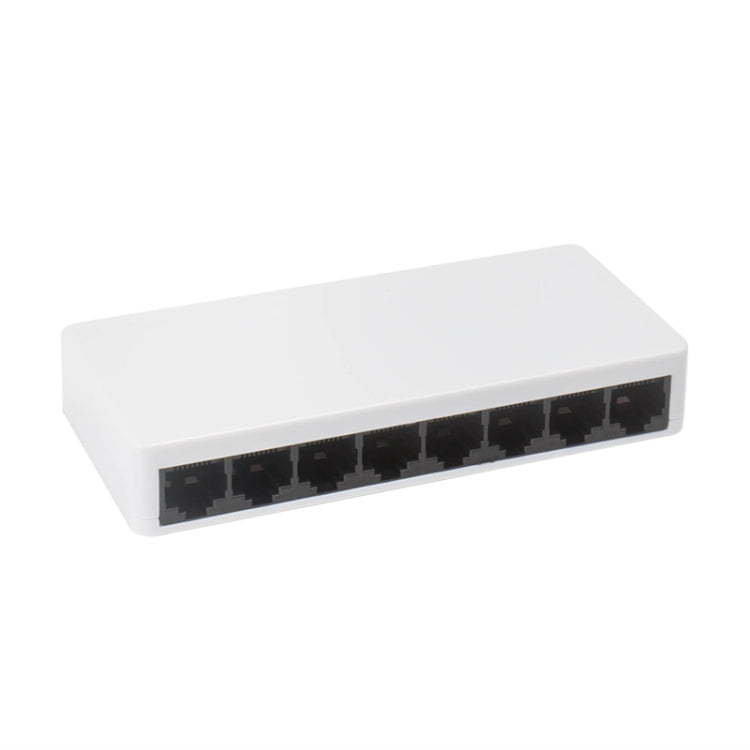 Mini conmutador Ethernet rápido de 8 puertos 10/100 Mbps