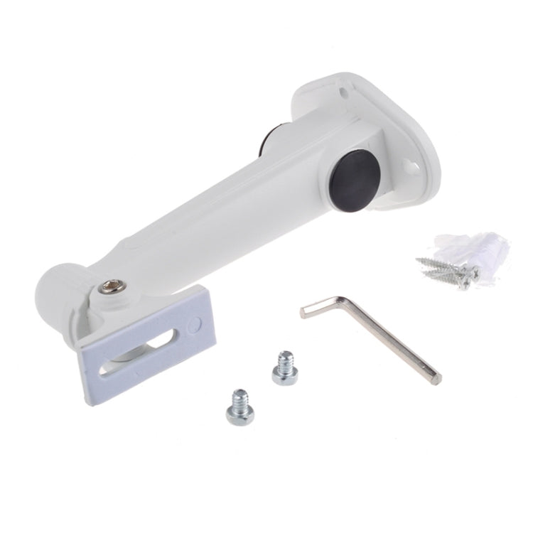 Soporte de montaje en pared CCTV, soporte plateado metálico de aluminio para interior y exterior, accesorios de soporte para cámara IP