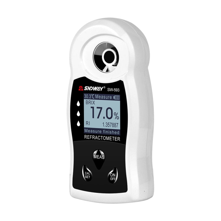 SNDWAY SW-593 refractómetro Digital medidor de azúcar Brix recargable vino cerveza Alcohol bebida fruta medidor de concentración de azúcar