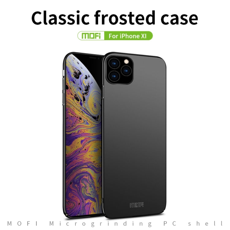 Estuche rígido ultrafino MOFI Frosted PC para, For iPhone 11 Pro, For iPhone 11 Pro Max, For iPhone 11, Huawei Nova 5i Pro