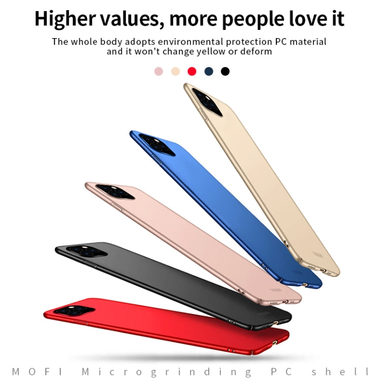 Estuche rígido ultrafino MOFI Frosted PC para, For iPhone 11 Pro, For iPhone 11 Pro Max, For iPhone 11, Huawei Nova 5i Pro