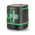 SNDWAY SW-331G Nivel láser 2 líneas 360 grados batería recargable Rayo verde nivel autonivelante láser 3D giratorio Vertical Horizontal