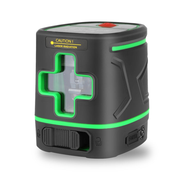 SNDWAY SW-331G Nivel láser 2 líneas 360 grados batería recargable Rayo verde nivel autonivelante láser 3D giratorio Vertical Horizontal