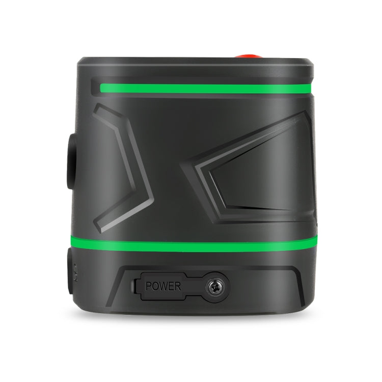 SNDWAY SW-331G Nivel láser 2 líneas 360 grados batería recargable Rayo verde nivel autonivelante láser 3D giratorio Vertical Horizontal