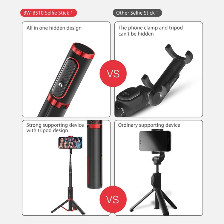 Soporte para teléfono móvil con control remoto portátil Selfie Stick M18