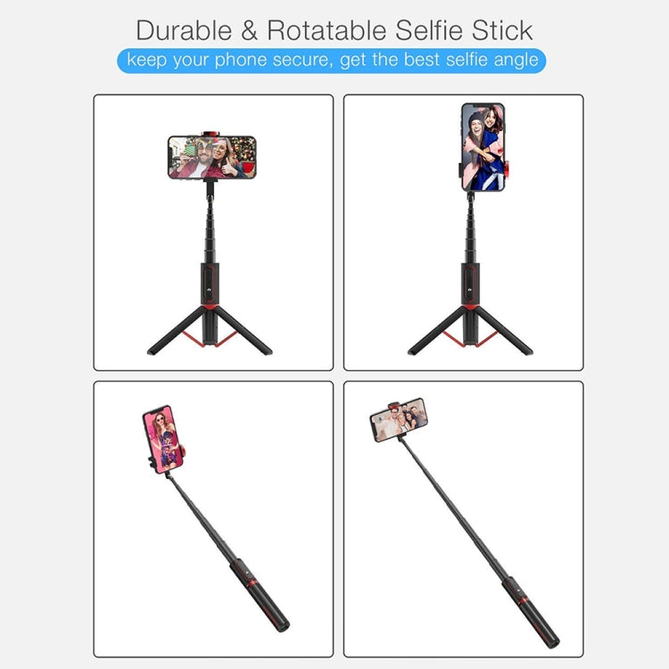 Soporte para teléfono móvil con control remoto portátil Selfie Stick M18