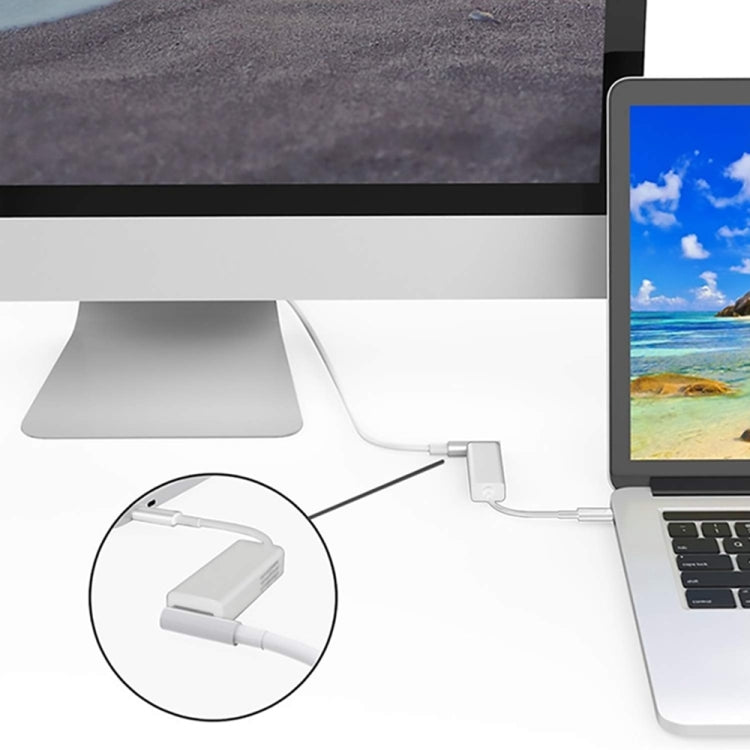 Adaptador USB C a magnético Mag-Safe, adaptador convertidor de carga Mag-Safe a tipo C compatible con MacBook Pro/Air, Nintendo Switch, teléfono y otros dispositivos USB C, compatible