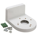 Soporte de pared de ángulo recto de plástico tipo L de 3,5 pulgadas para cámara de seguridad IP domo CCTV