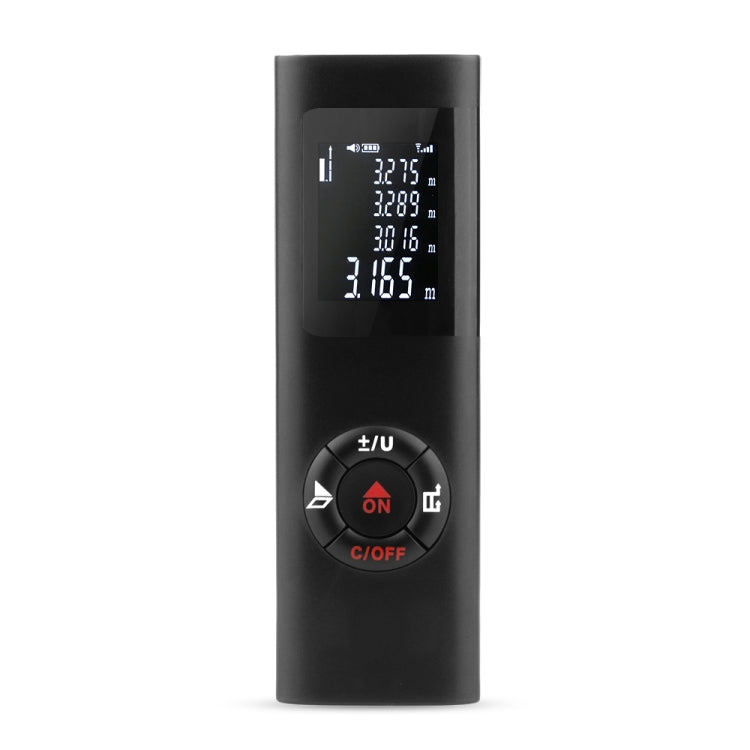 Mini medidor de distancia láser JQ-40, telémetro láser portátil Digital recargable de 40m, telémetro láser portátil, medida de construcción, 40m