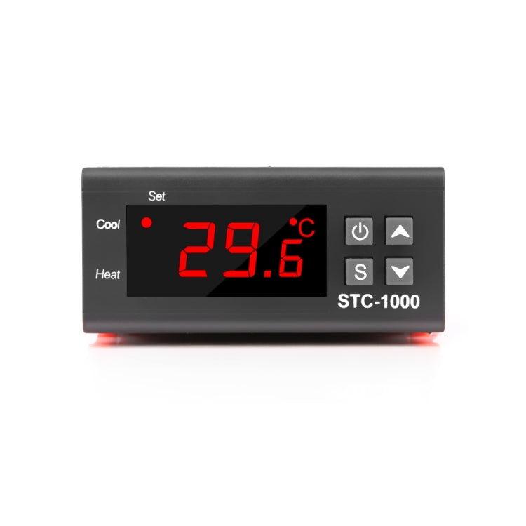 Controlador de temperatura Digital STC-1000 de 24V, termostato regulador de temperatura LED para relé de incubadora, calefacción y refrigeración de 10A, 24V