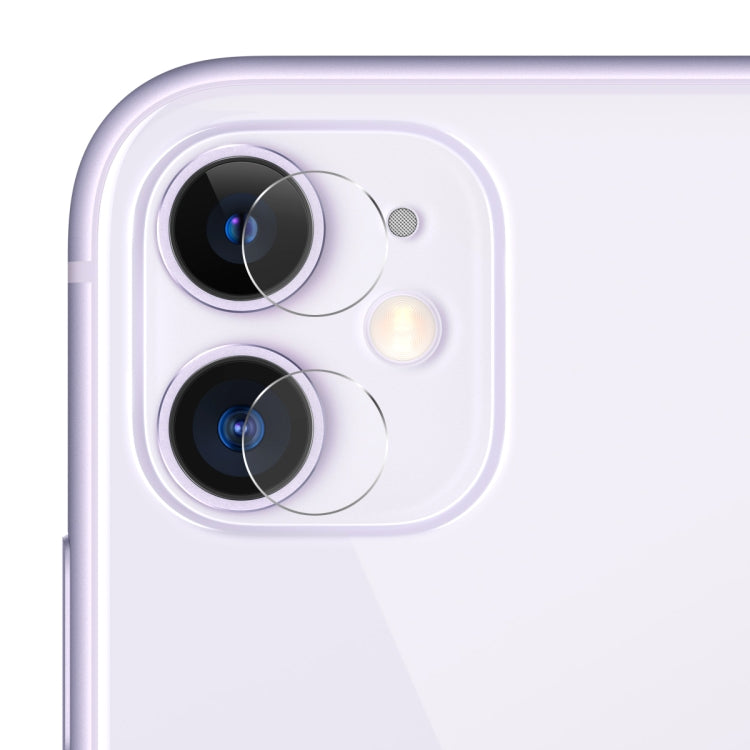 ENKAY Hat-Prince 0.2mm 9H 2.15D Lente de cámara trasera de borde redondo Película de vidrio templado para, iPhone 11 Pro, iPhone 11, iPhone 11 Pro Max