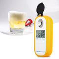 Refractómetro Digital de cerveza DR402, hidrómetro de mosto Brix 0-50%, medidor de concentración, refractómetro electrónico, probador de Alcohol de vino, DR402