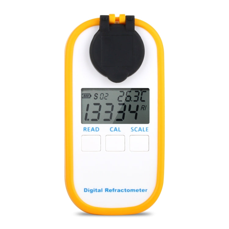 Refractómetro Digital DR103 con pantalla LCD, medidor de azúcar y zumo de fruta Brxi, refractómetro para dextrano, fructosa, glucosa, lactosa, maltosa, DR103