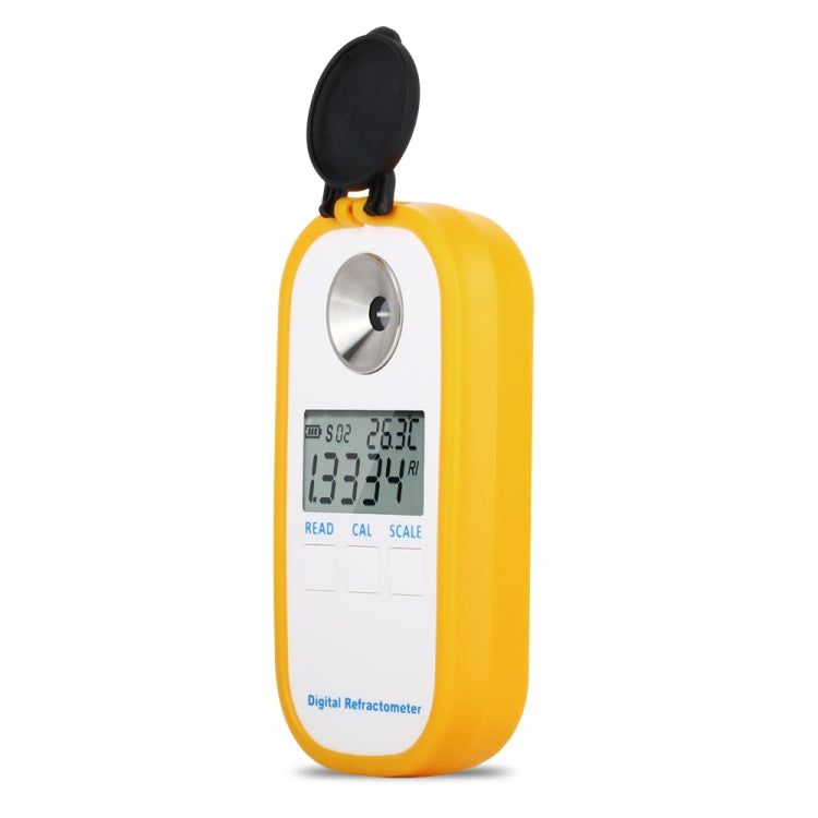 Refractómetro Digital DR103 con pantalla LCD, medidor de azúcar y zumo de fruta Brxi, refractómetro para dextrano, fructosa, glucosa, lactosa, maltosa, DR103