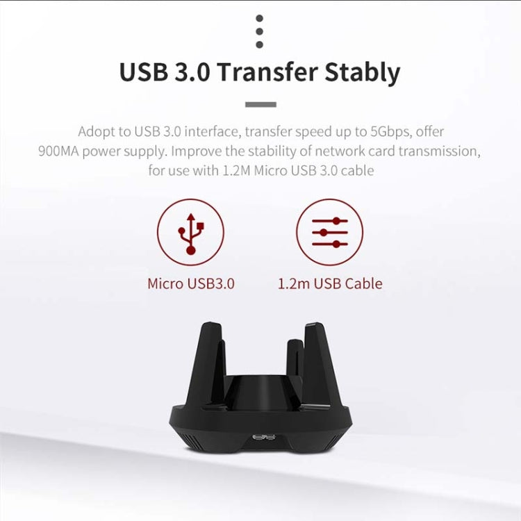 Comfast CF-958AC adaptador Wifi PA de alta potencia 1900Mbps tarjeta de red Gigabit e-sports 2,4 Ghz + 5,8 Ghz USB 3,0 PC receptor Dongle Lan