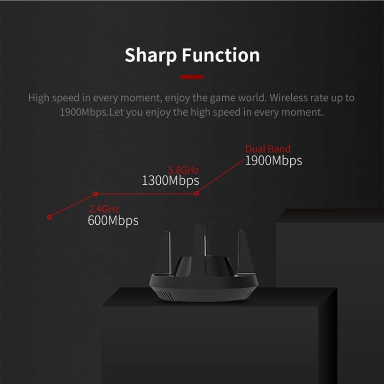 Comfast CF-958AC adaptador Wifi PA de alta potencia 1900Mbps tarjeta de red Gigabit e-sports 2,4 Ghz + 5,8 Ghz USB 3,0 PC receptor Dongle Lan