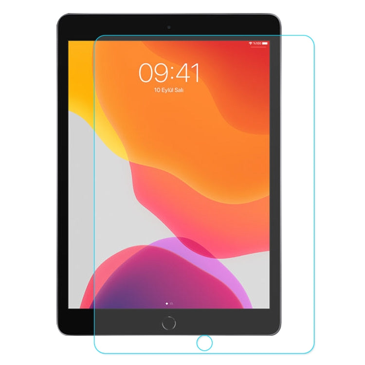Para iPad 10.2 (2019) ENKAY Hat-Prince 0,33 mm 9H Dureza superficial 2.5D Película de vidrio templado a prueba de explosiones