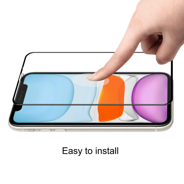 ENKAY Hat-Prince 0.26mm 9H 6D Película de vidrio templado de pantalla completa curvada, For iPhone 11 / iPhone XR, For iPhone 11 Pro / XS / X, For iPhone 11 Pro Max / XS Max