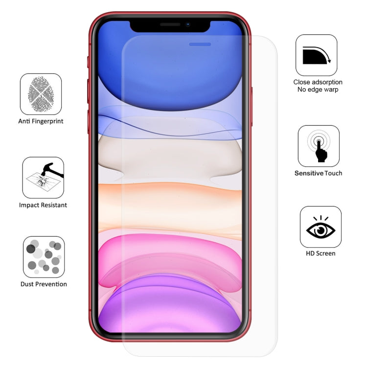 2 uds ENKAY Hat-Prince 0,1mm 3D Protector de pantalla completa película de hidrogel a prueba de explosiones, For iPhone 11 / iPhone XR, For iPhone 11 Pro / XS / X, For iPhone 11 Pro Max / XS Max
