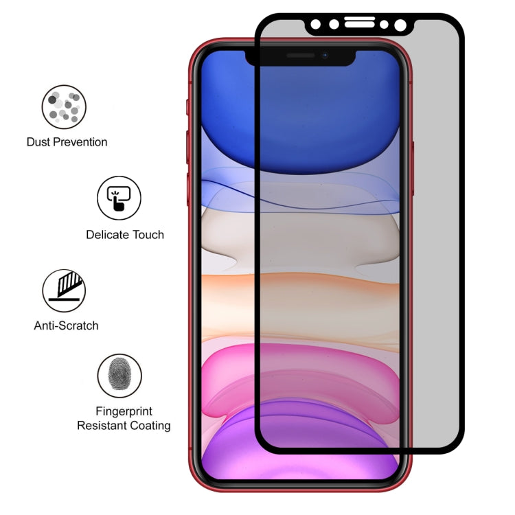 ENKAY Hat-Prince 0.26mm 9H 2.5D Privacidad Antideslumbrante Película de vidrio templado de pantalla completa, For iPhone 11 / iPhone XR, For iPhone 11 Pro / XS / X, For iPhone 11 Pro Max / XS Max