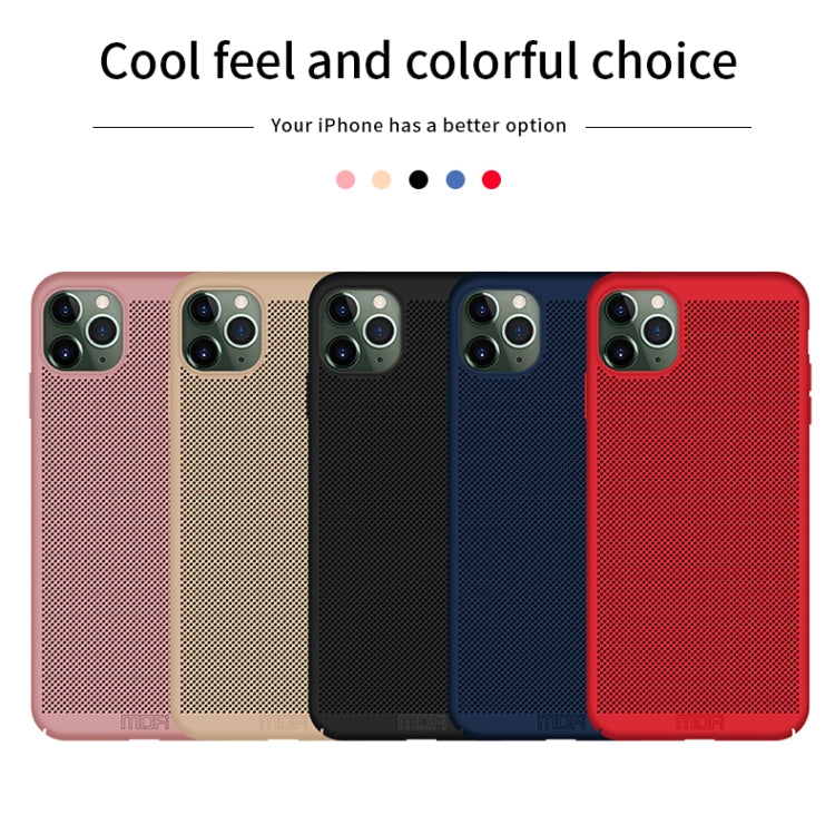Estuche protector todo incluido ultrafino para PC transpirable MOFI, For iPhone 11 Pro, For iPhone 11 Pro Max, For iPhone 11