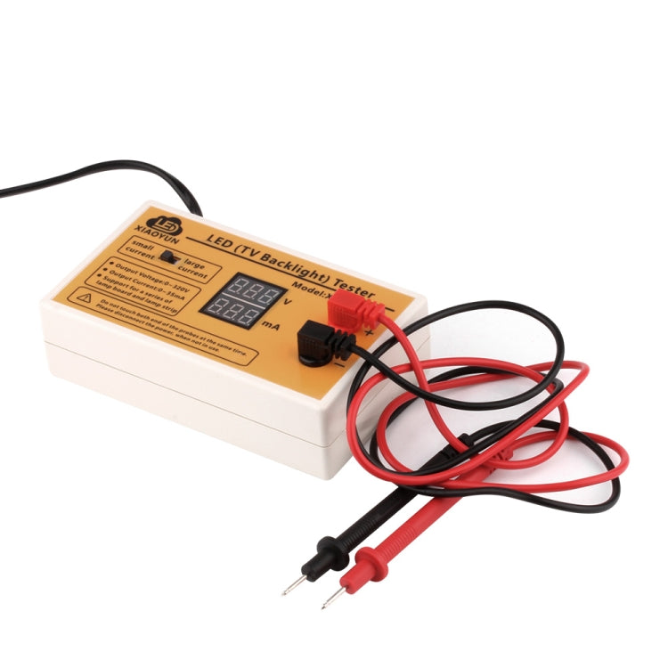 Probador de LED XY284, probador de retroiluminación de TV LED de salida de 0-320V, herramientas de prueba de cuentas de tiras LED multiusos