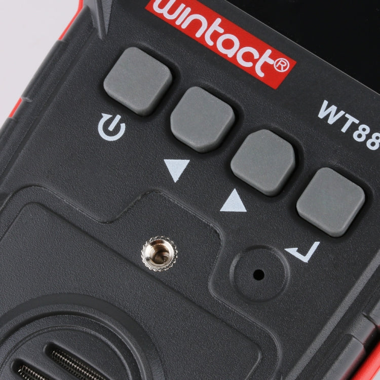 WINTACT WT8811 Monitor de gas compuesto Pantalla LCD Recargable Multifunción 4 en 1 Combustible O2 H2S CO Sensor de gas Luz de sonido Alarma de vibración