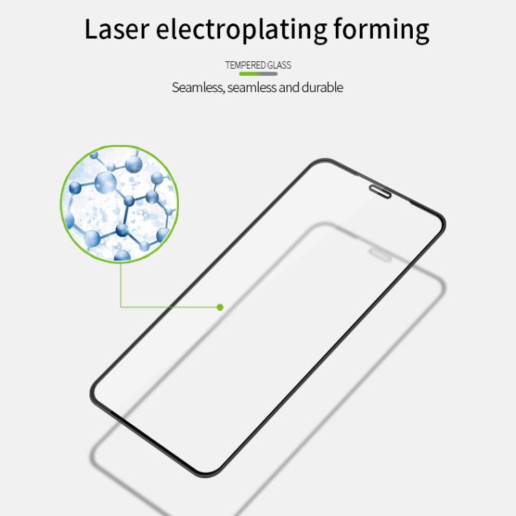 Película de vidrio templado de pantalla curva a prueba de explosiones MOFI 9H 3D, For iPhone 11 Pro, For iPhone 11 Pro Max, For iPhone 11