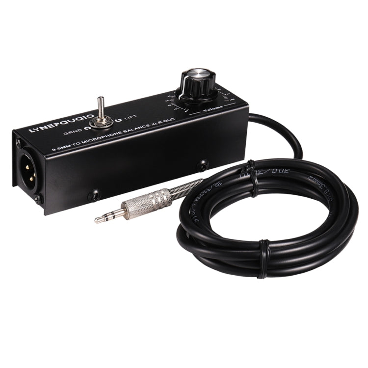 B012 Señal estéreo profesional convertida en salida de señal balanceada de micrófono
