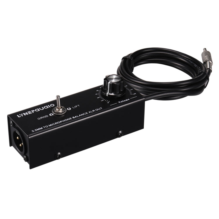 B012 Señal estéreo profesional convertida en salida de señal balanceada de micrófono