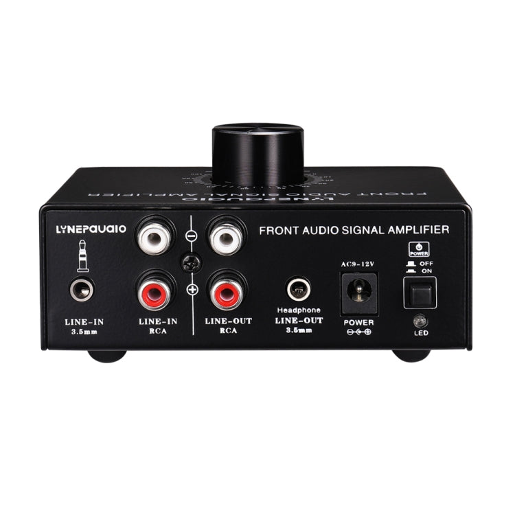 B015 Amplificador de señal estéreo frontal Amplificador de auriculares Amplificador de altavoz Auriculares Fuente de audio dual, B015