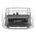 ORICO 6239C3 Base para disco duro transparente tipo C de 2 bahías de 2,5/3,5 pulgadas