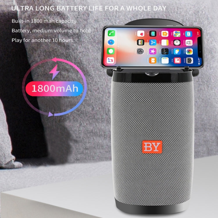 NBY 6650 Altavoz Bluetooth multifunción portátil Sonido estéreo envolvente 3D, compatible con carga inalámbrica