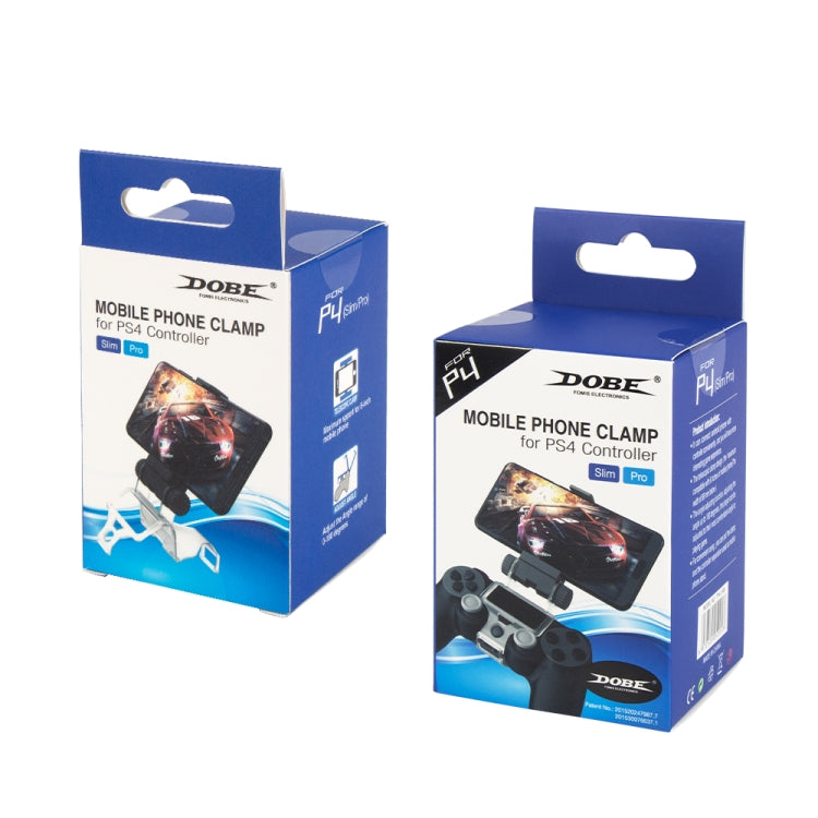 Soporte ajustable de abrazadera para teléfono móvil DOBE para controlador PS4/Slim/Pro, TP4-016B