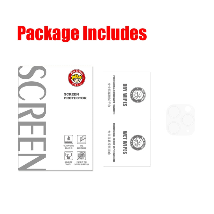 ENKAY Hat-Prince 9H Lente de la cámara trasera Película de vidrio templado Protector de cobertura total para iPhone 11 Pro / 11 Pro Max, 1 PCS, 2 PCS