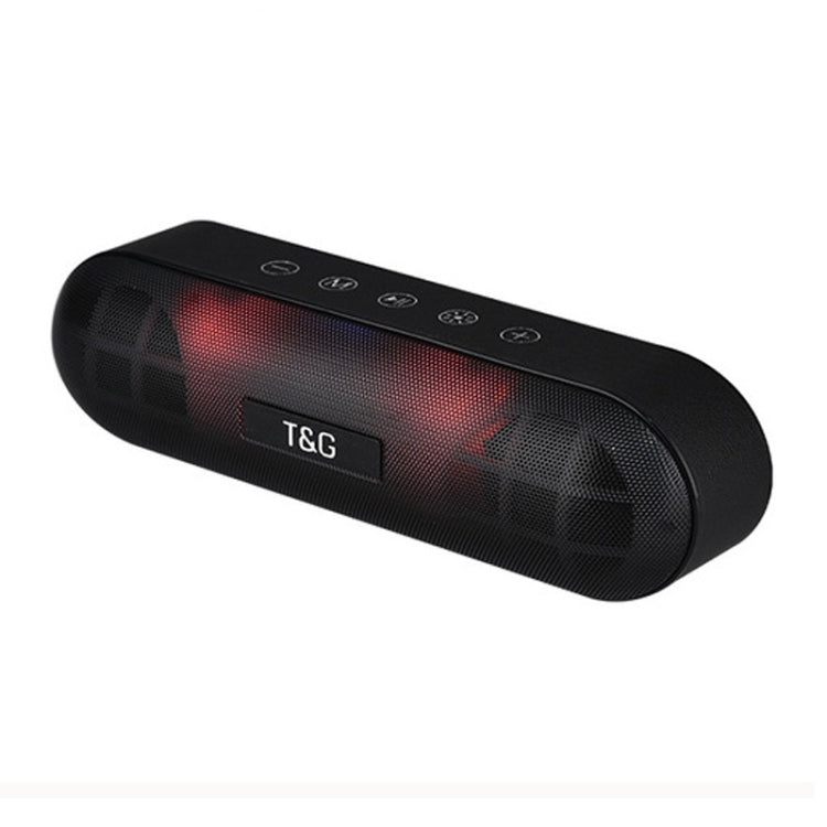 T&G TG148 Audio estéreo portátil Super Bass LED Lantern Pill Altavoz inalámbrico Bluetooth