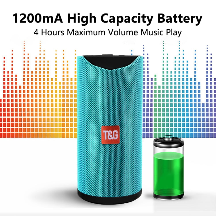 TG113 Altavoces Bluetooth portátiles Altavoz estéreo impermeable para exteriores MP3 Bass Sound Box con radio FM