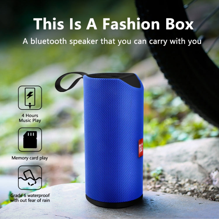 TG113 Altavoces Bluetooth portátiles Altavoz estéreo impermeable para exteriores MP3 Bass Sound Box con radio FM