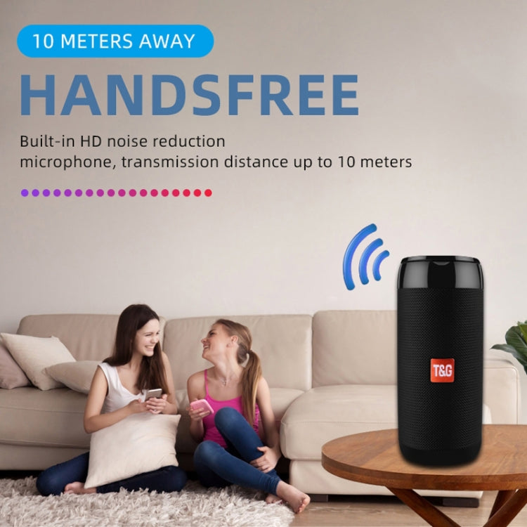 TG113C columna portátil Bluetooth Mini altavoz FM Radio impermeable Subwoofer soporte para teléfono inalámbrico Loundpeakers