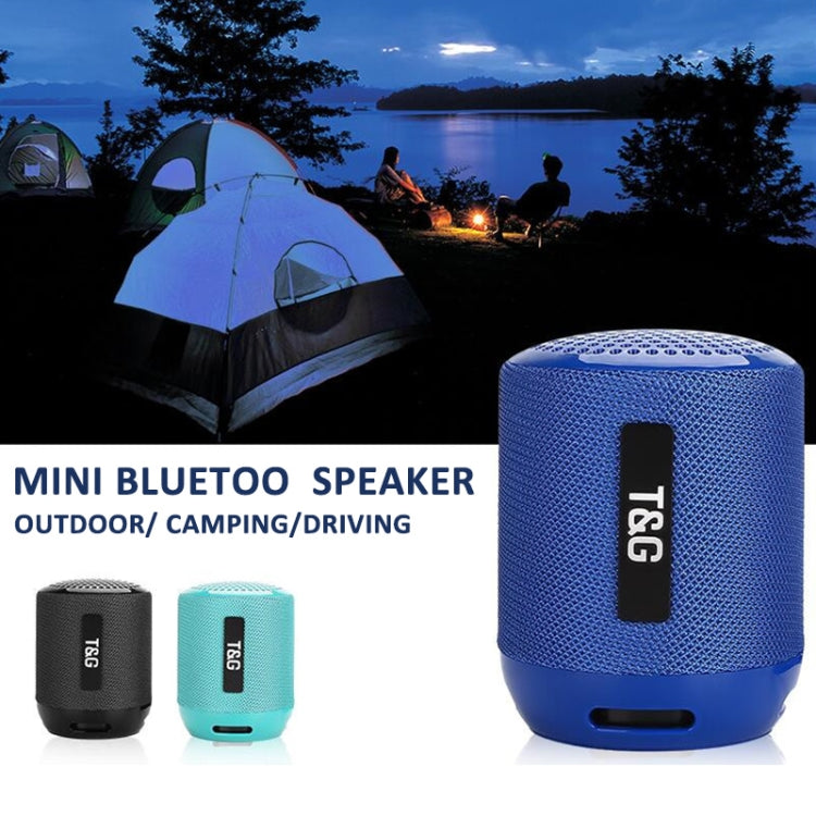 T&G TG129 Altavoz de música inalámbrico portátil manos libres con MIC, compatible con tarjeta TF FM