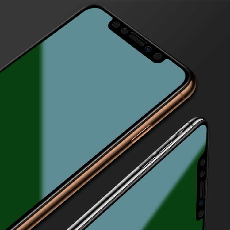 mocolo 0.33mm 9H 3D Curvo Anti Blue-ray Película de vidrio templado, For iPhone 11/iPhone XR, For iPhone 11 Pro/iPhone XS/X, For iPhone 11 Pro Max/iPhone XS Max