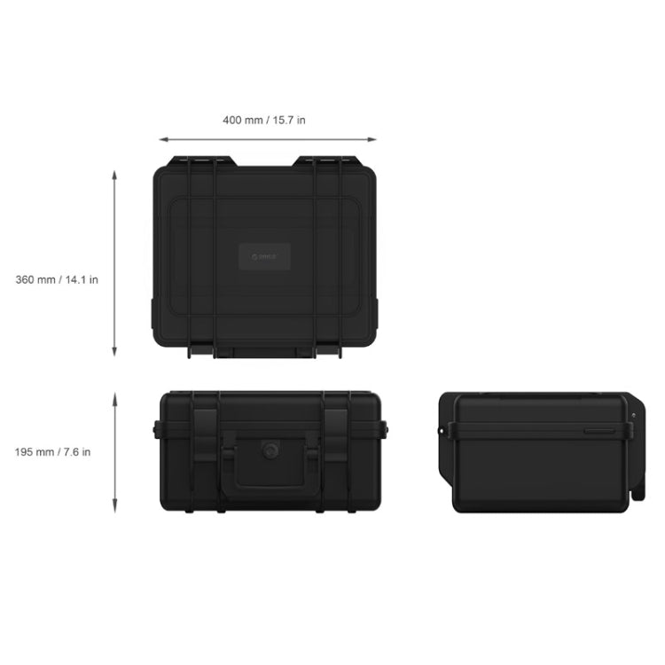 ORICO PSC-L20 Estuche protector para disco duro de 3,5 pulgadas y 20 bahías