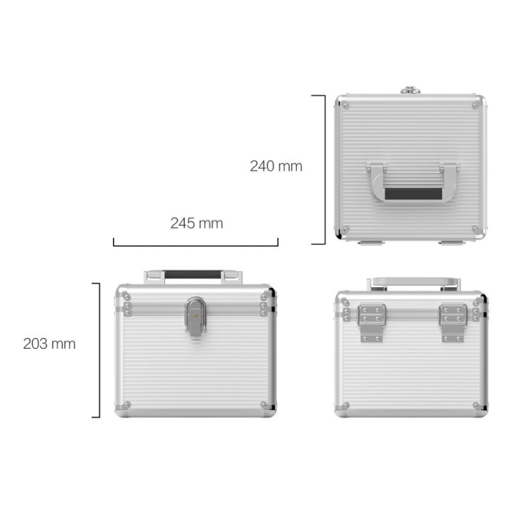 ORICO BSC35-10 Caja protectora de disco duro de aleación de aluminio de 2,5/3,5 pulgadas
