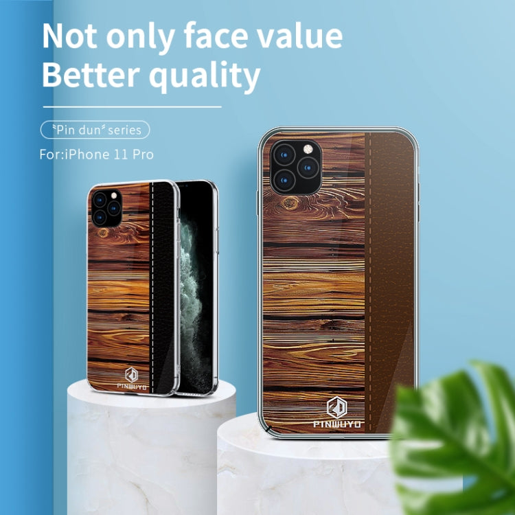 PINWUYO Pindun Series Slim 3D Call Flashing PC Estuche de protección impermeable a prueba de golpes todo incluido, For  iPhone 11 Pro, For  iPhone 11 Pro Max, For  iPhone 11